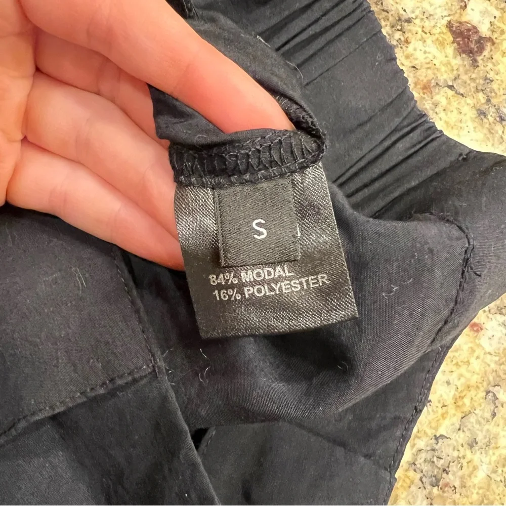 Like New Ruti Light Poplin Utility Skirt Black Maxi Lightweight A-line Small